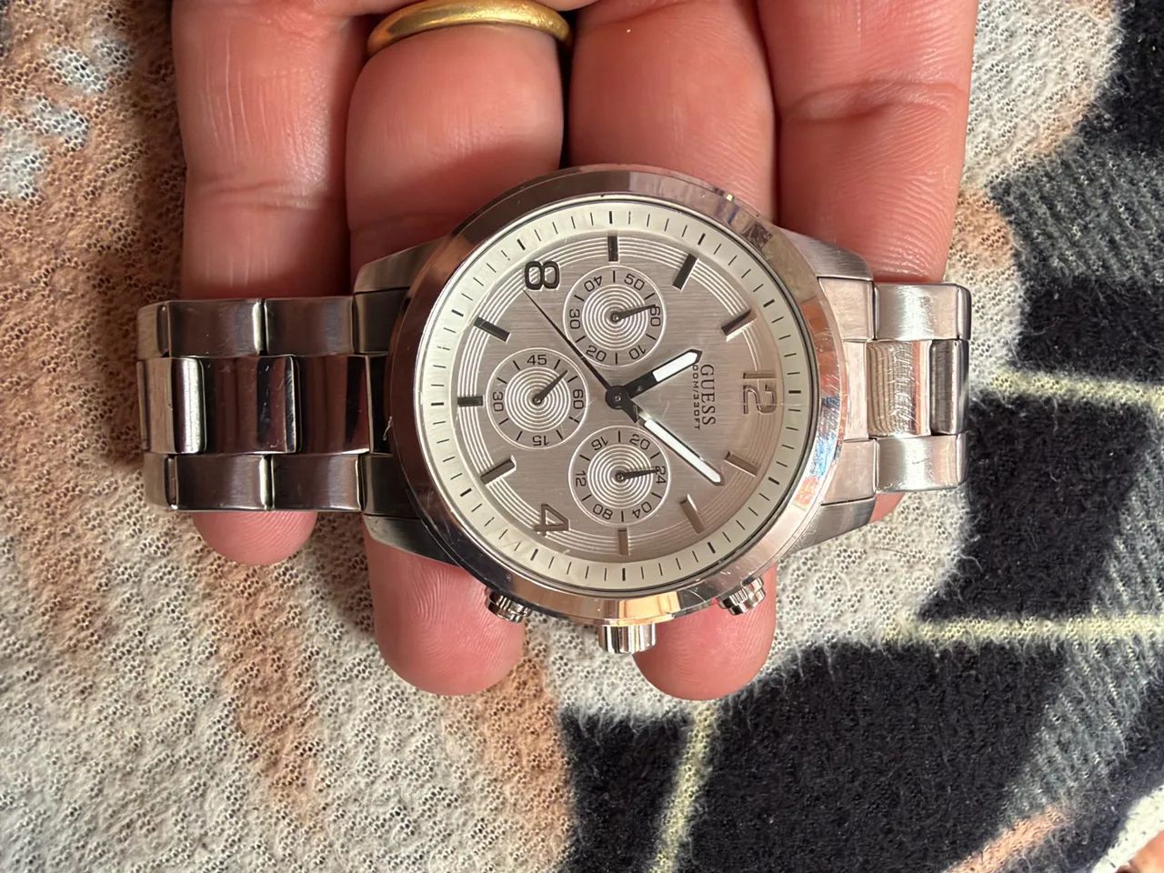 Relógio guess chronografo 