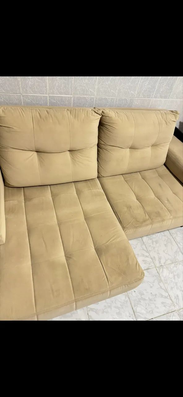 Sofá retrátil 2 lugares 