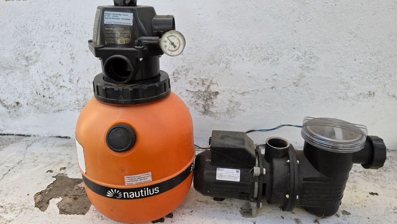Filtro e bomba para piscina - Foto 2
