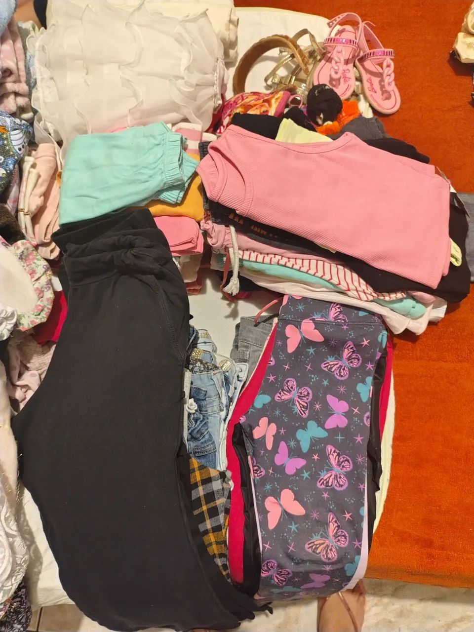 Lote de roupas infantil de 1 ao 4 menina 