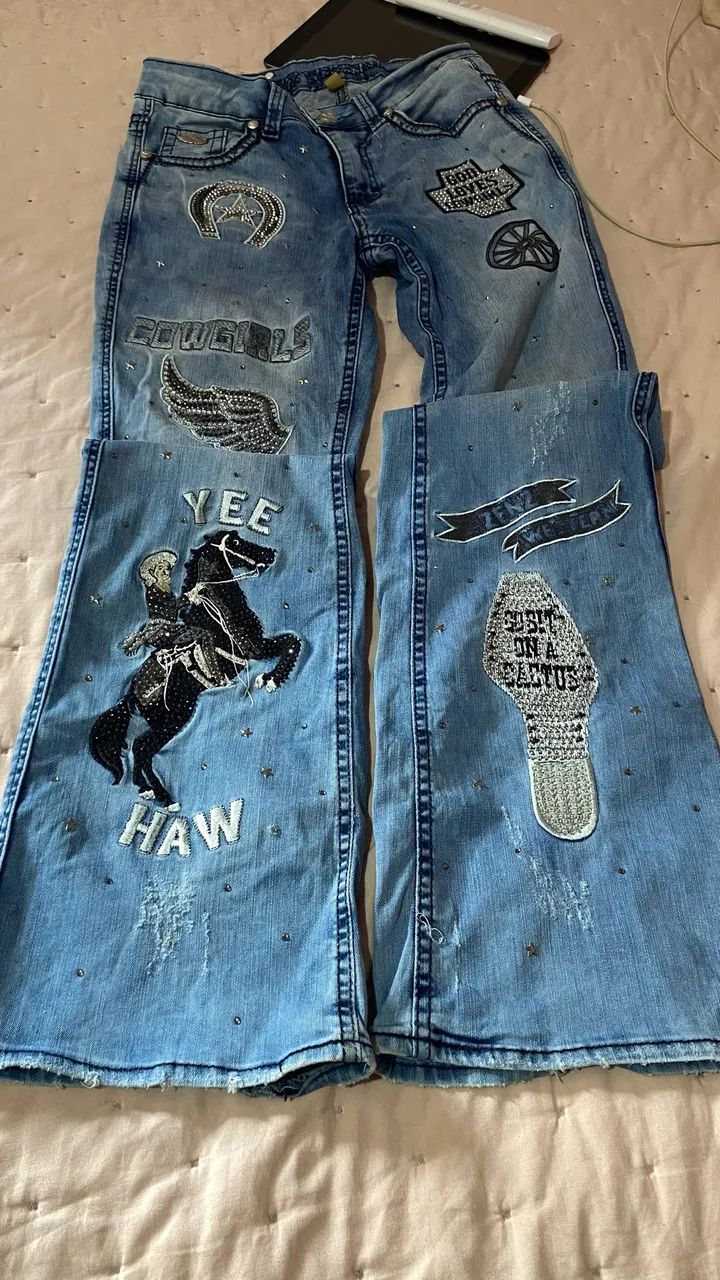 Calça jeans Zenz Western - Foto 2