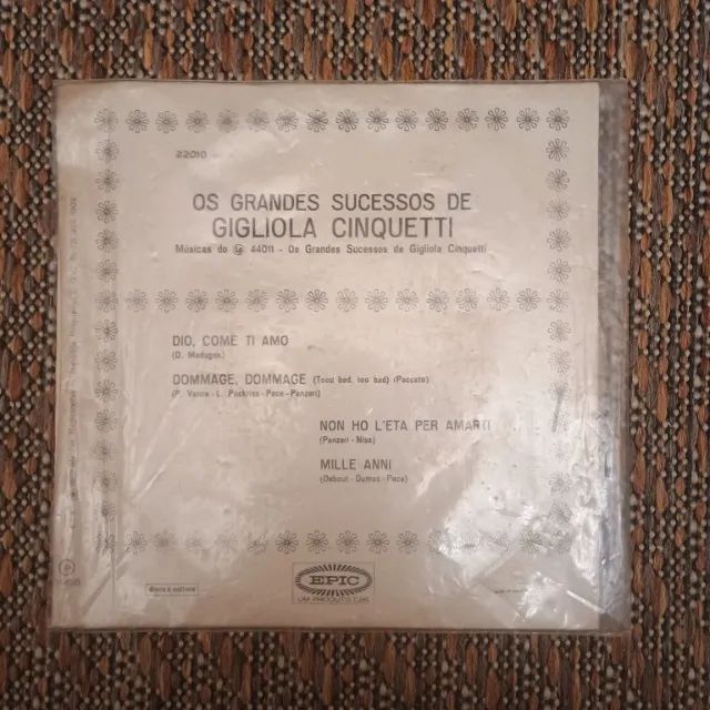 Disco Vinil Compacto Gigliola Cinquetti   - Foto 2