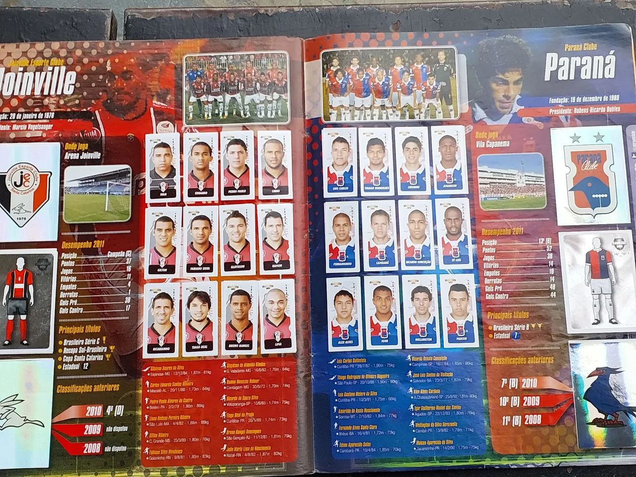 Álbum de figurinhas brasileiro 2012 - Foto 4