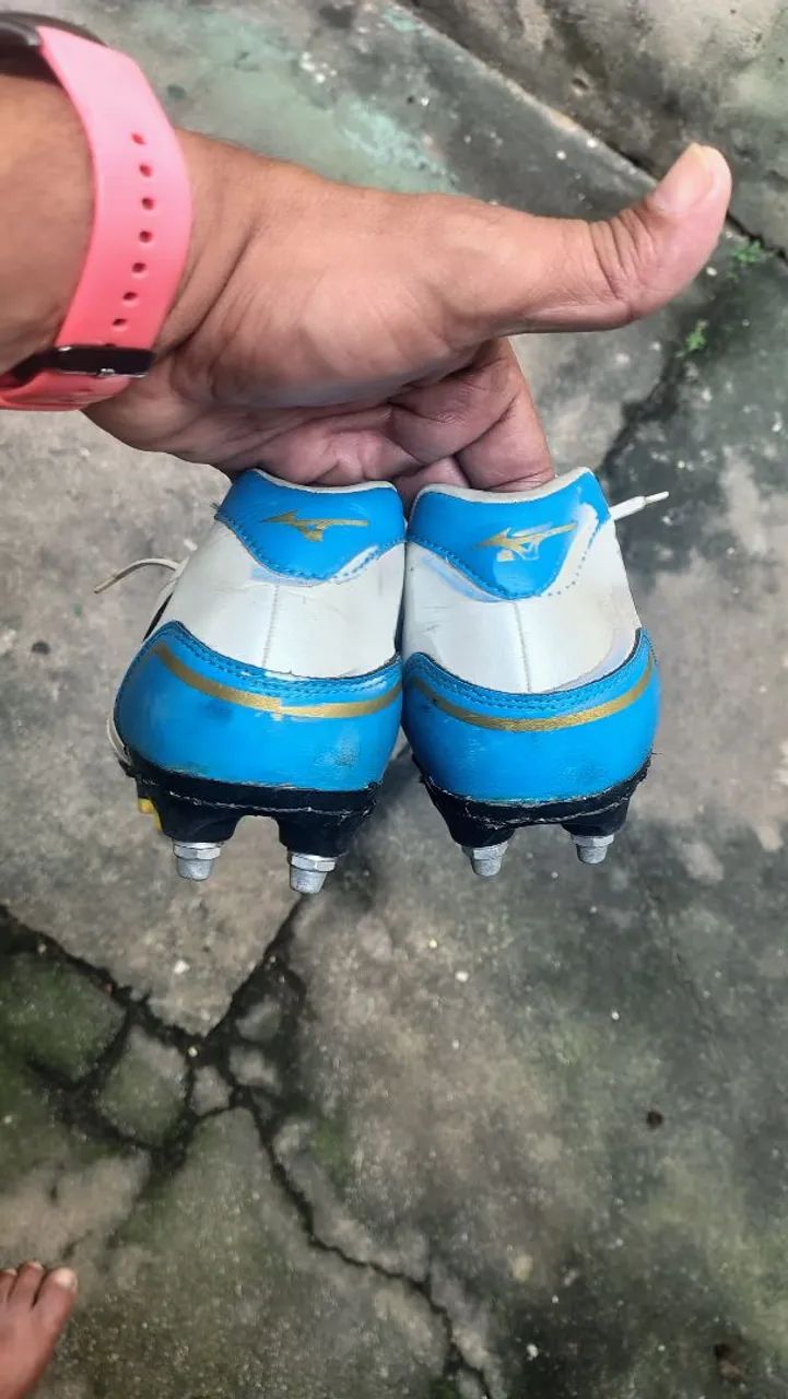 Chuteira Mizuno morelia neo 41 travas mistas - Calçados Esportivos