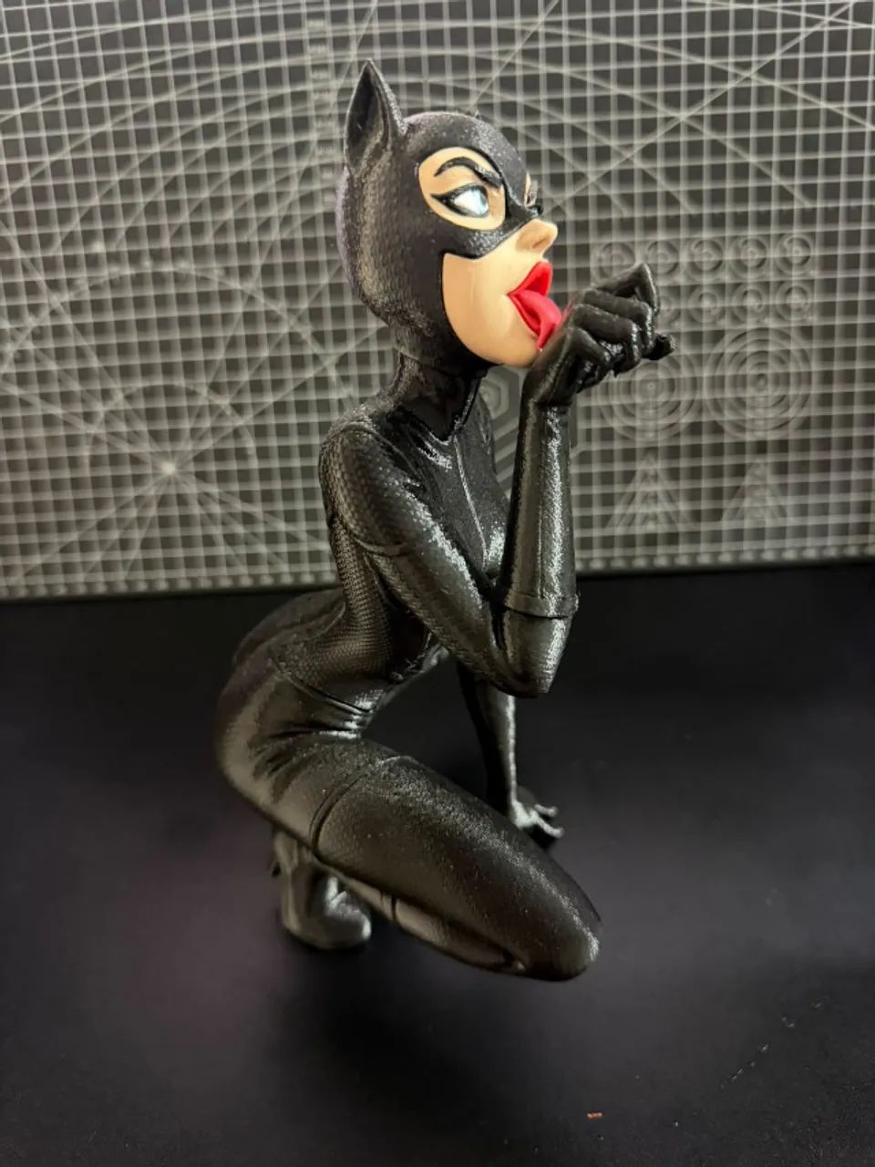 Boneca mulher gato feito na impressora 3d - Foto 3
