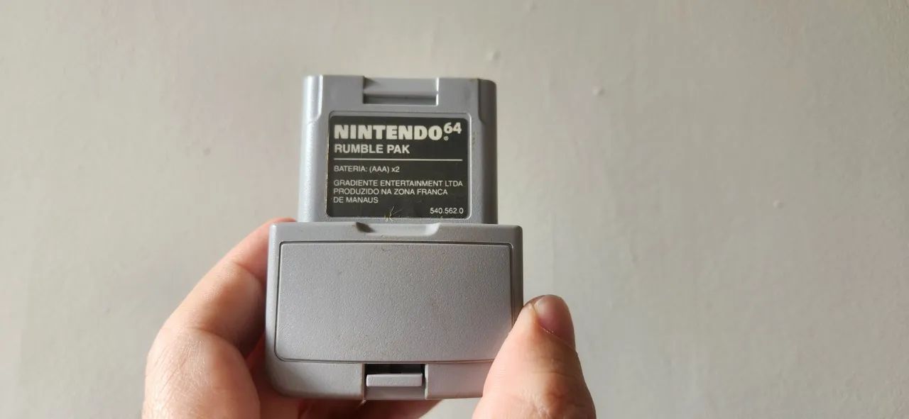 Rumble Pak Original Gradiente Nintendo 64 - Foto 3