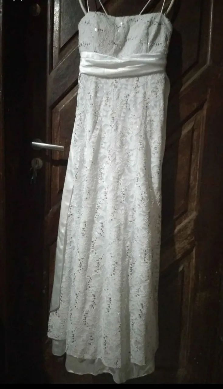 Vestido branco de festa  - Foto 2