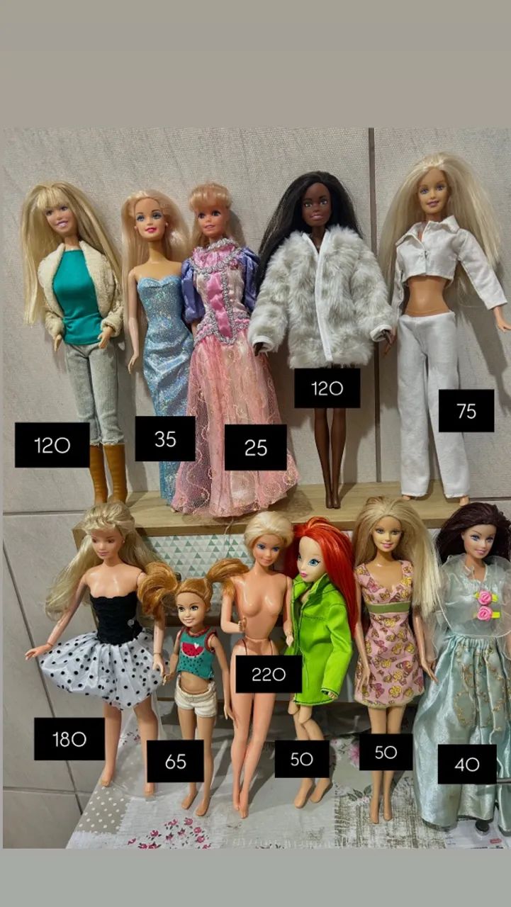 Lote de Barbies 