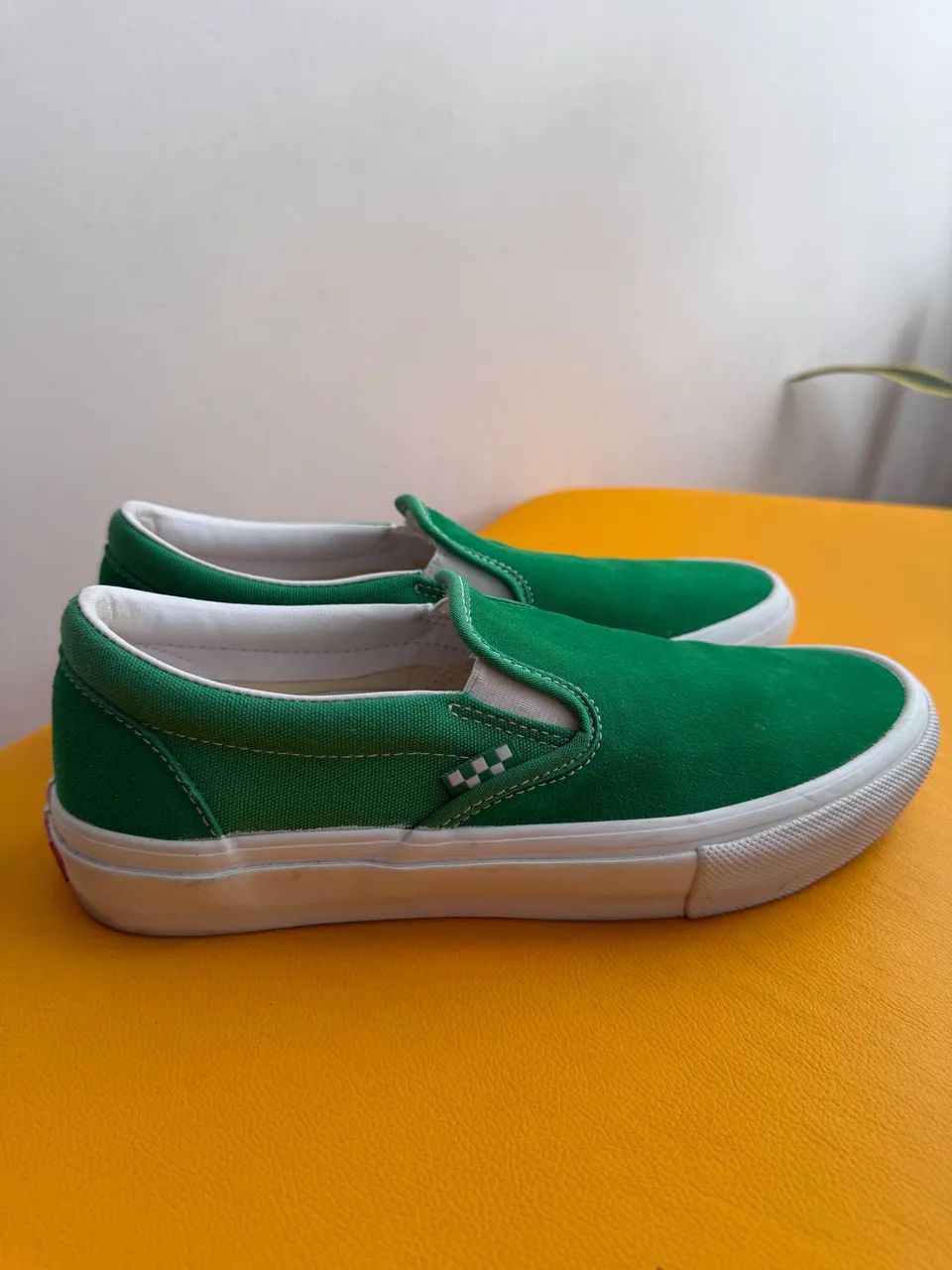 Tênis Vans Slip - Verde - Foto 2