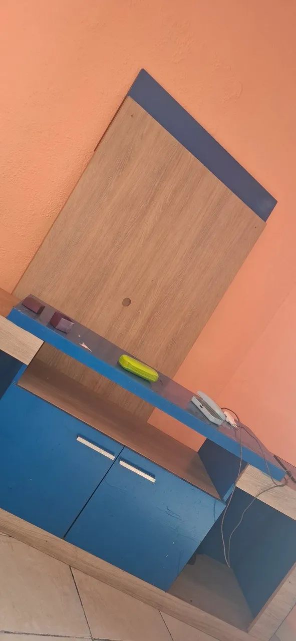 Rack com painel