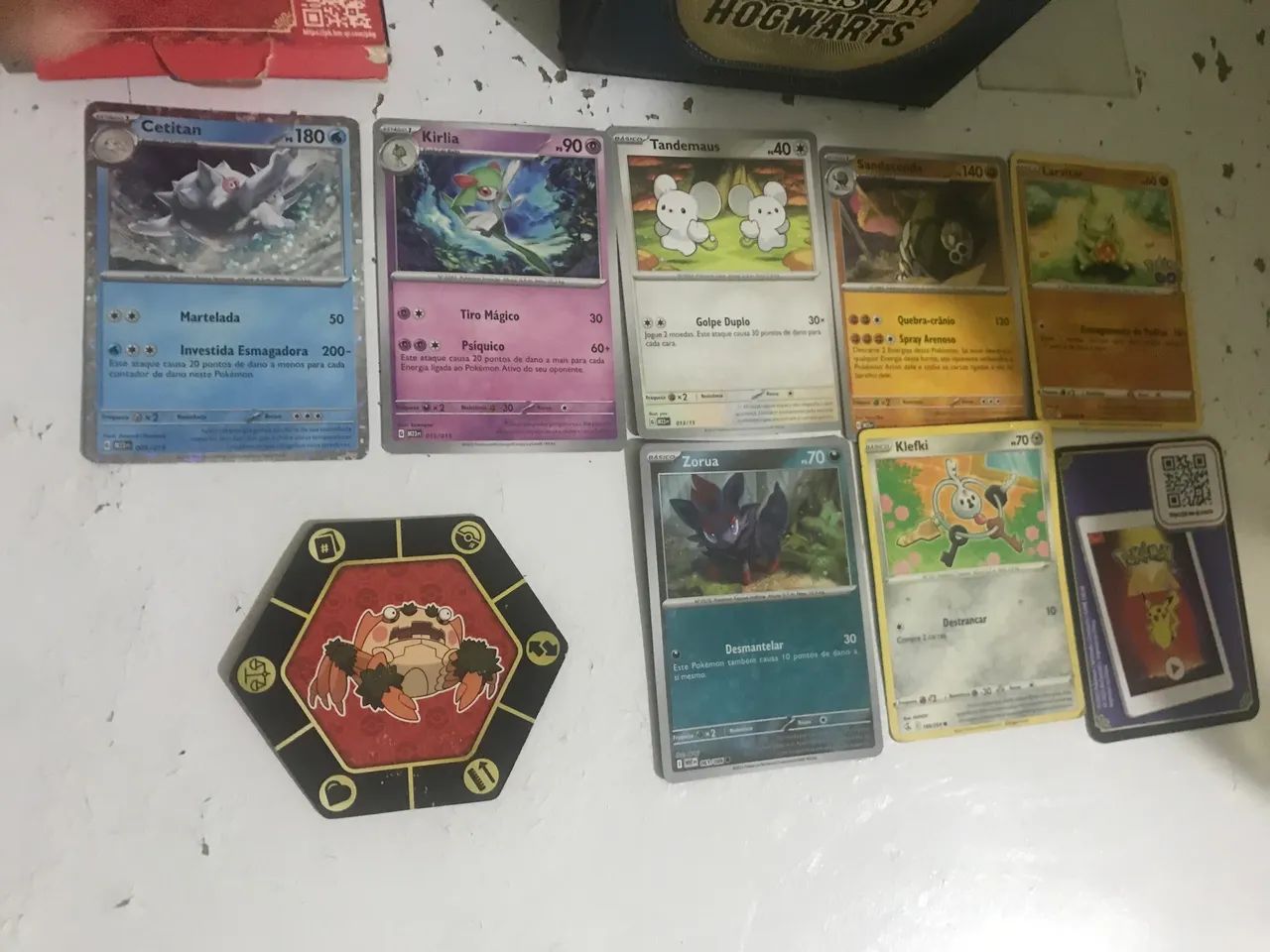 8 cartas do Pokémon por 130 - Foto 3