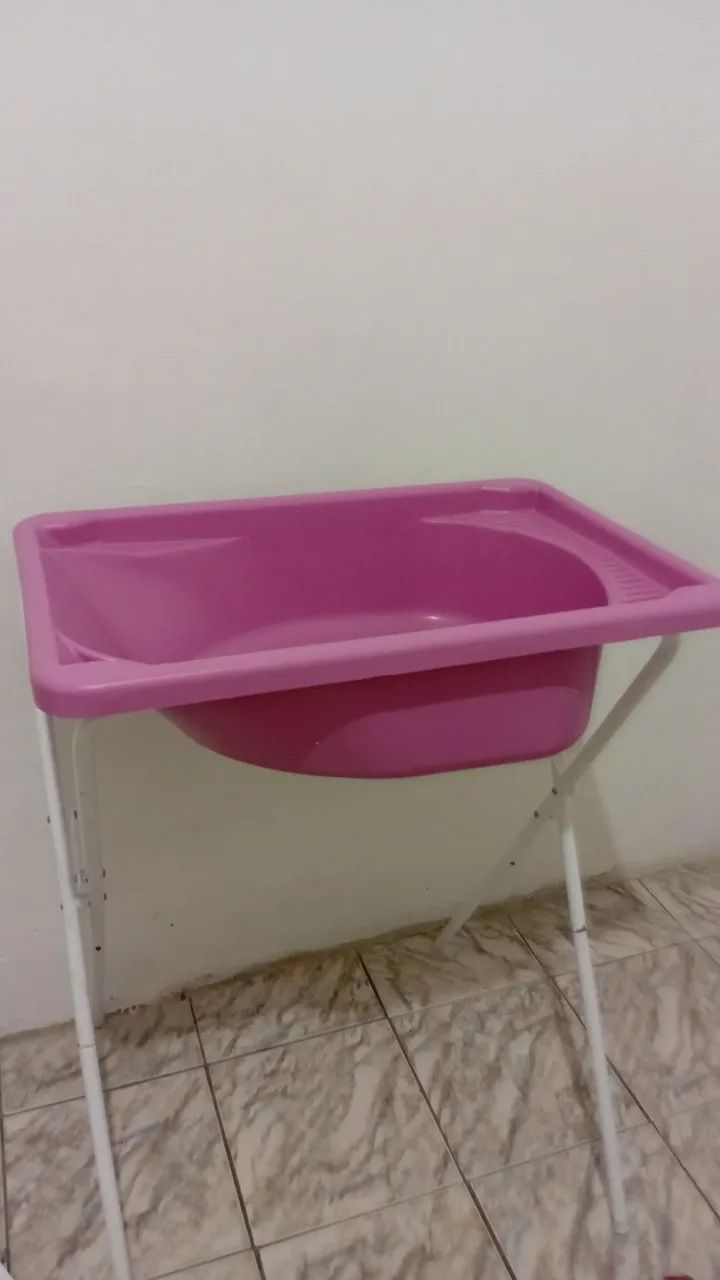 Banheira beb ê com suporte - Foto 2