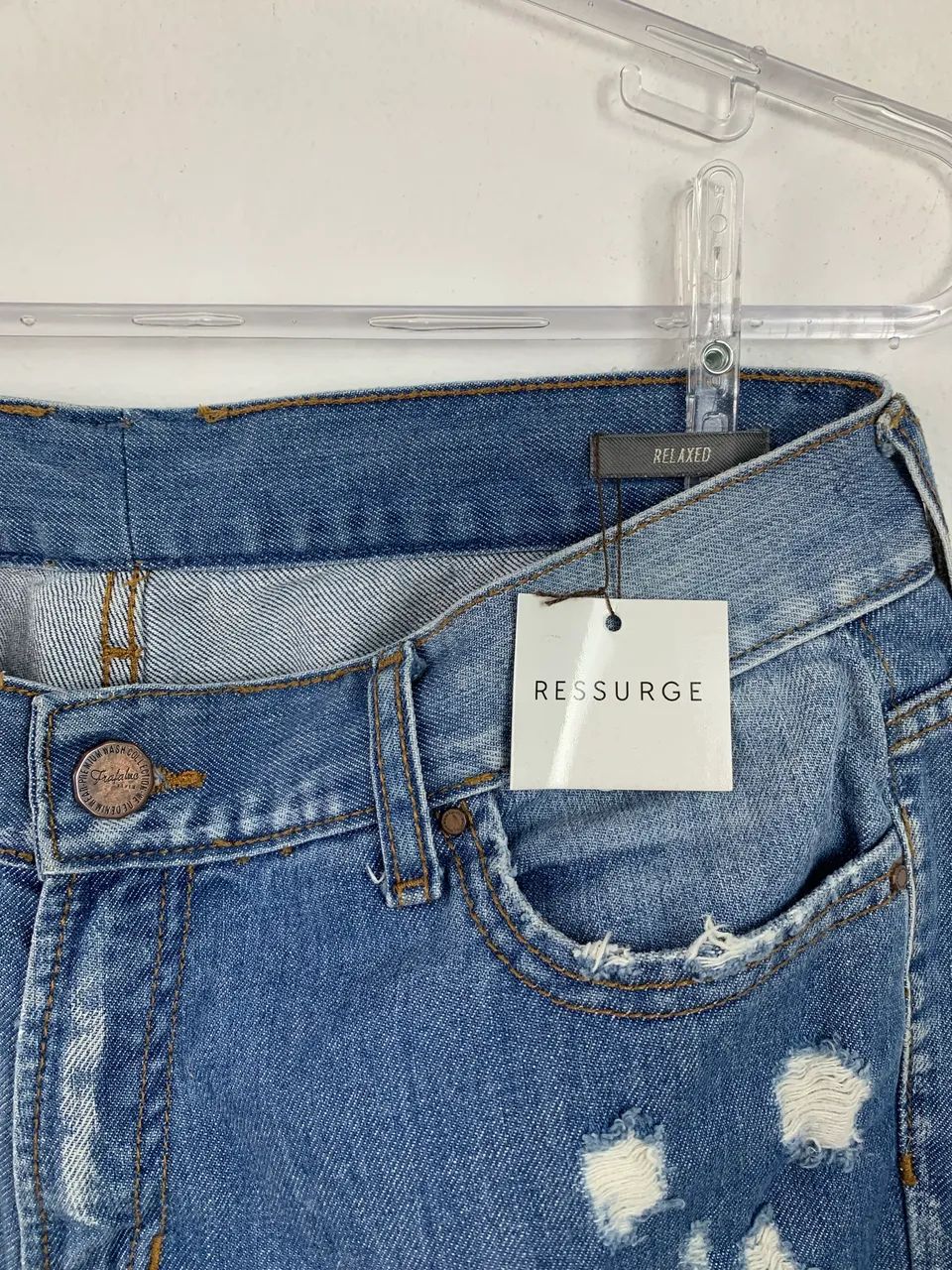 Calça jeans Zara feminina  - Foto 2