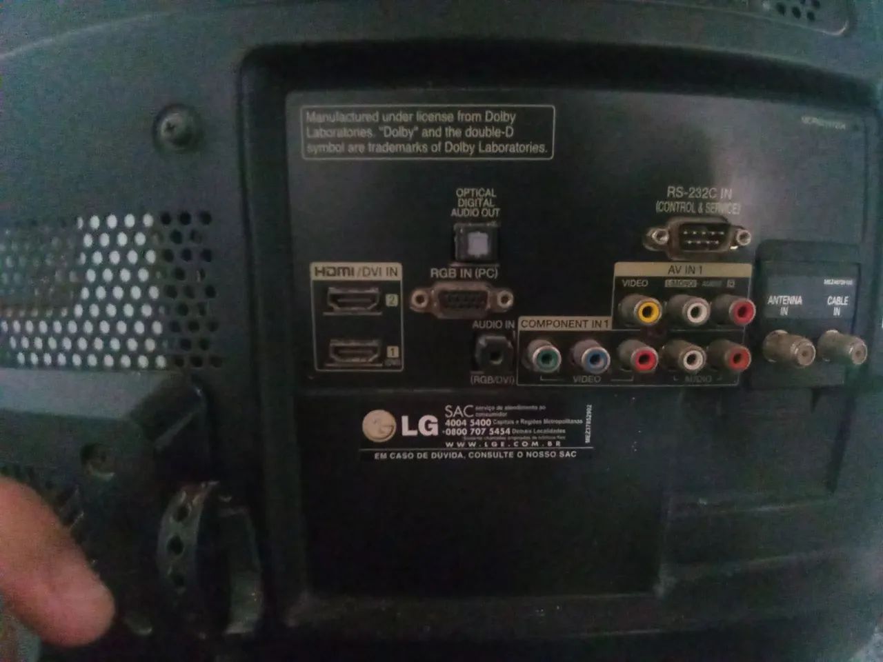 Tv LG 32 polegadas pra quem queira ajeita  - Foto 5