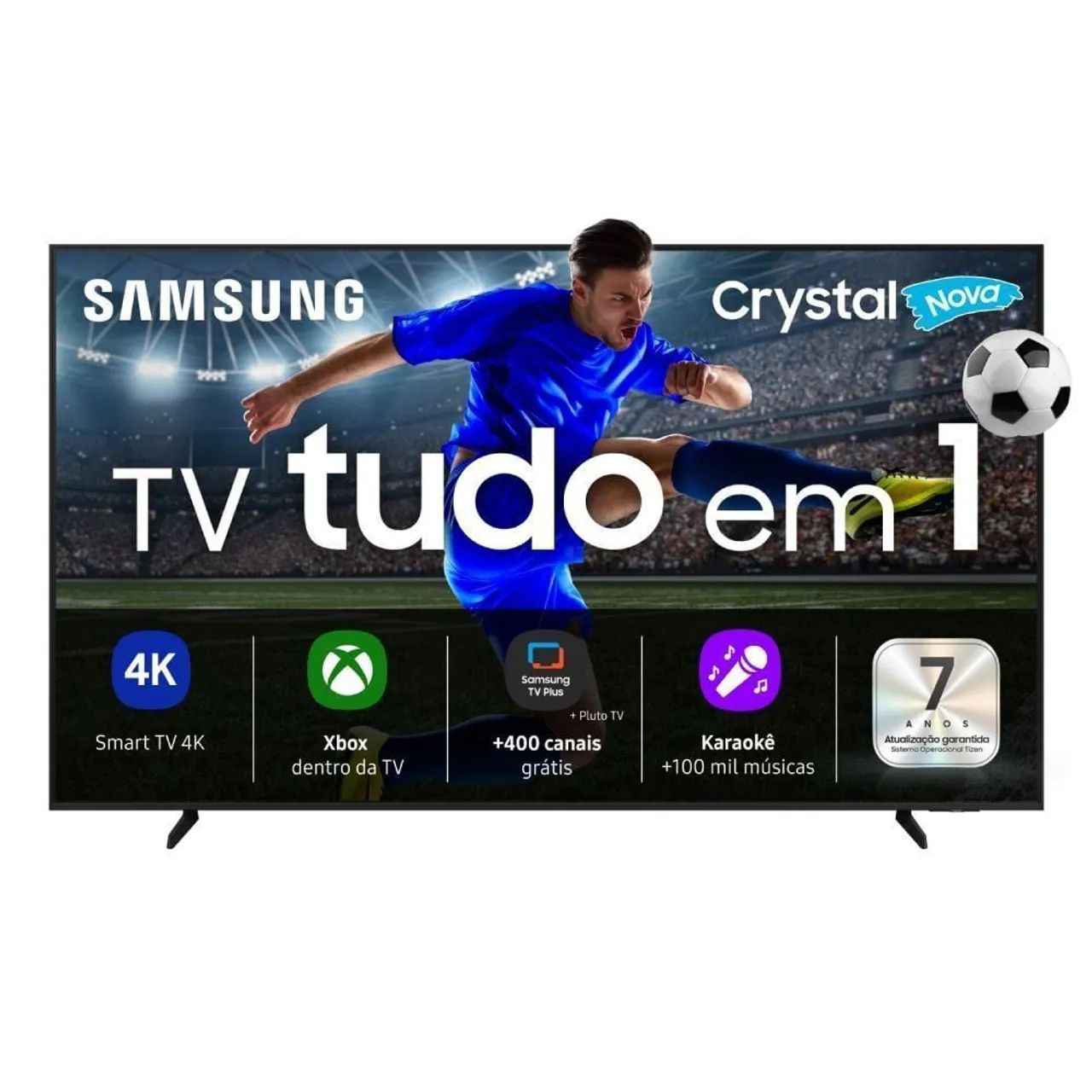 Tv 55 Samsung led 8600 com IA. Nova com caixa 