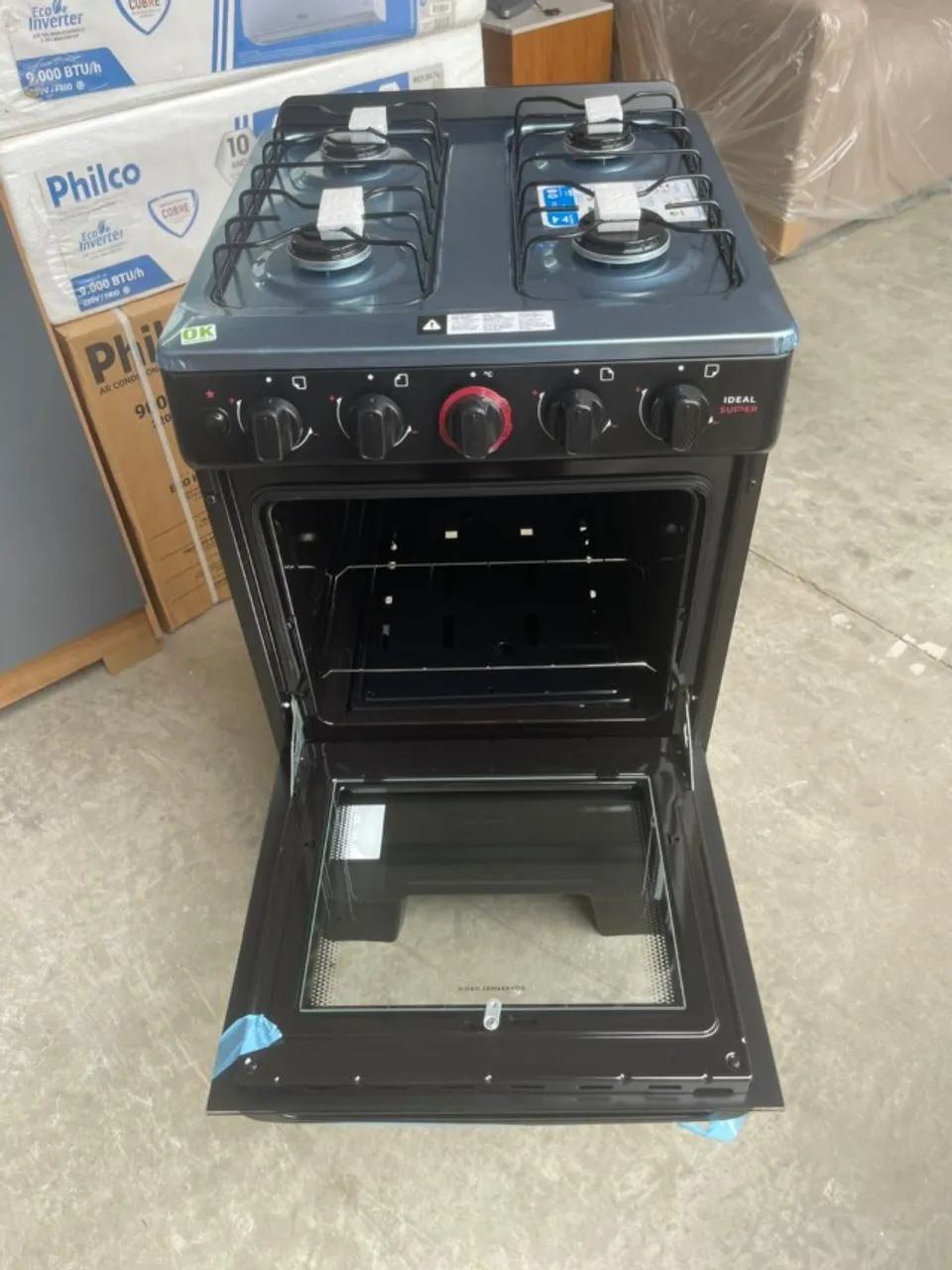 FOGÃO 4 BOCAS ESMALTEC COM ACENDIMENTO - Foto 2
