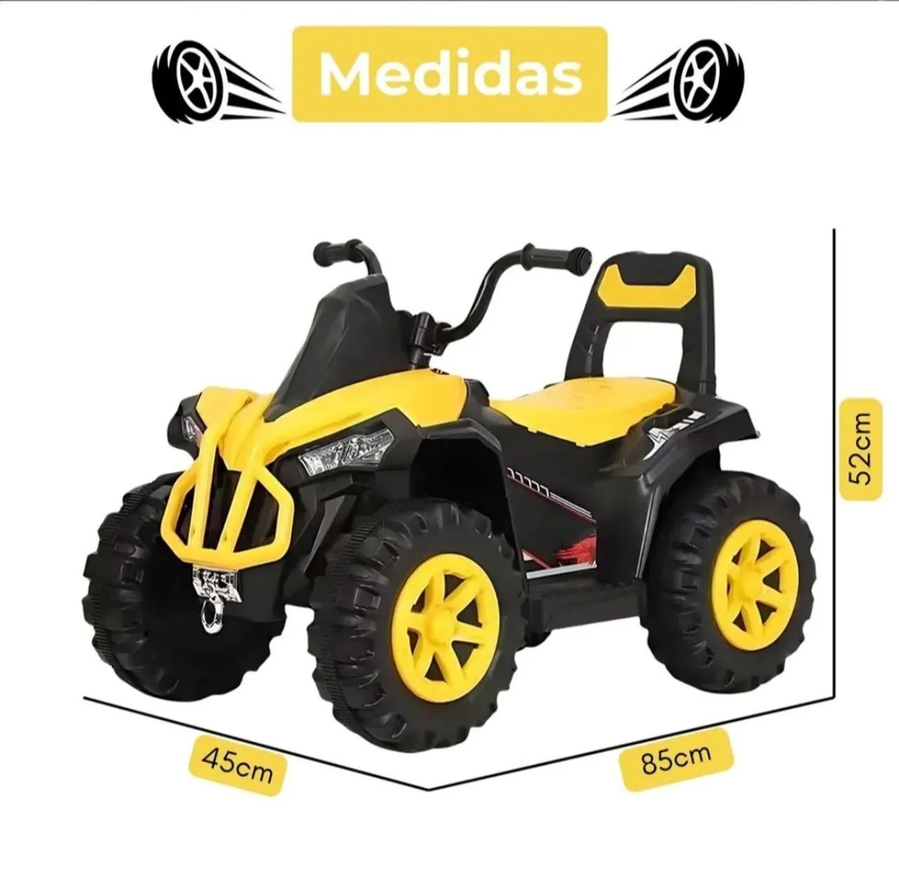 Quadriciclo elétrico infantil   - Foto 4