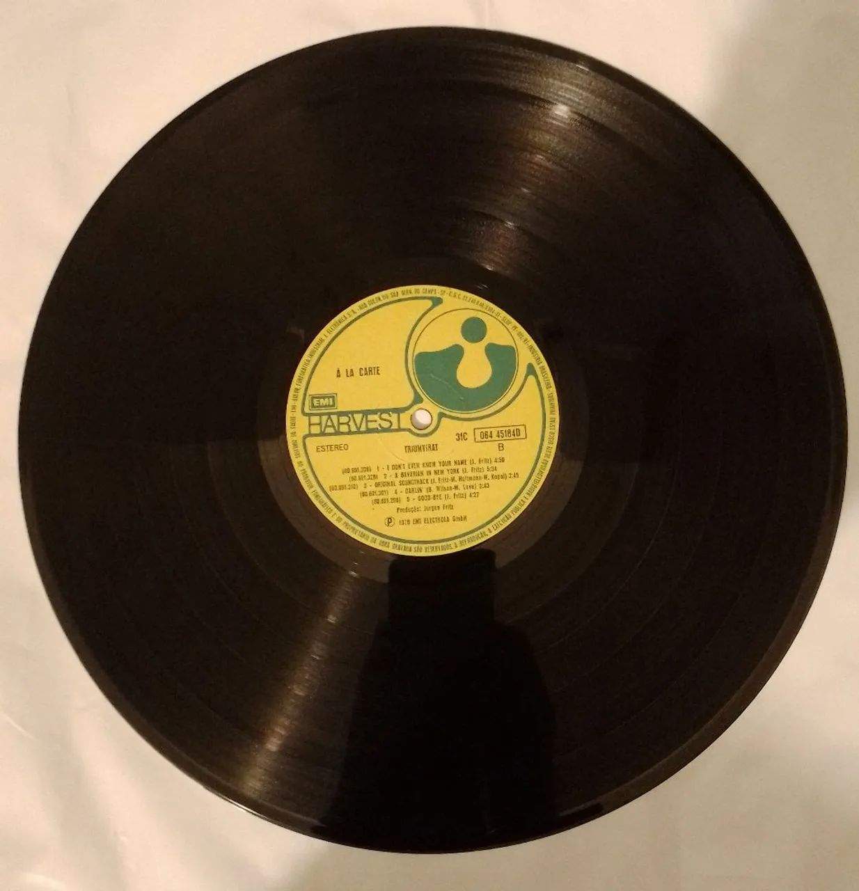 Triumvirat  À La Carte LP Disco Vinil Capa Gatefold (VG+) - Foto 5