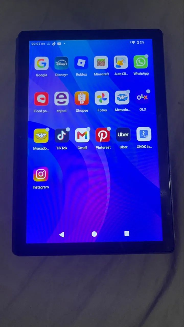 Tablet android 200 pra vim buscar hoje 