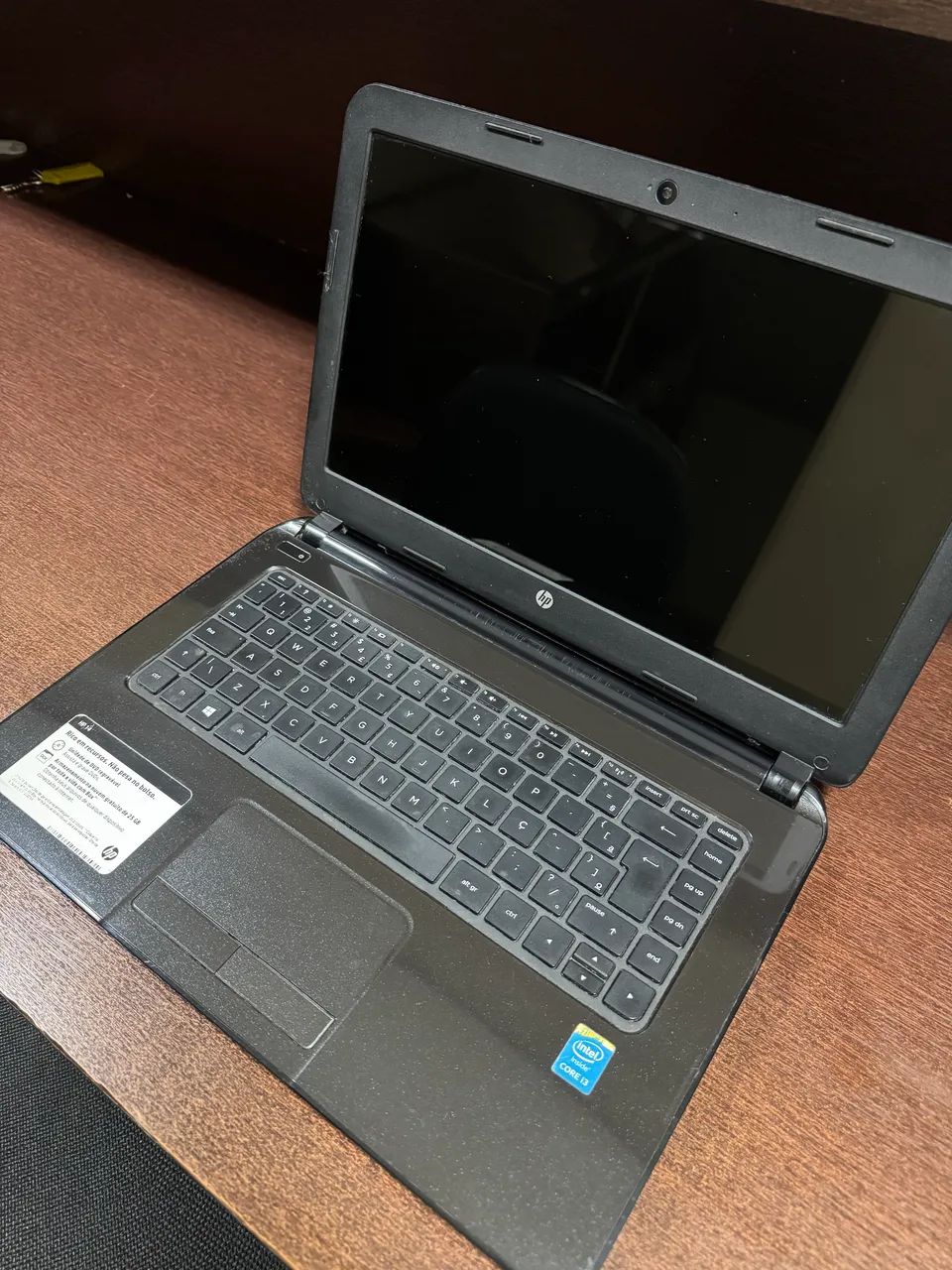 Notebook HP Intel Core i3 