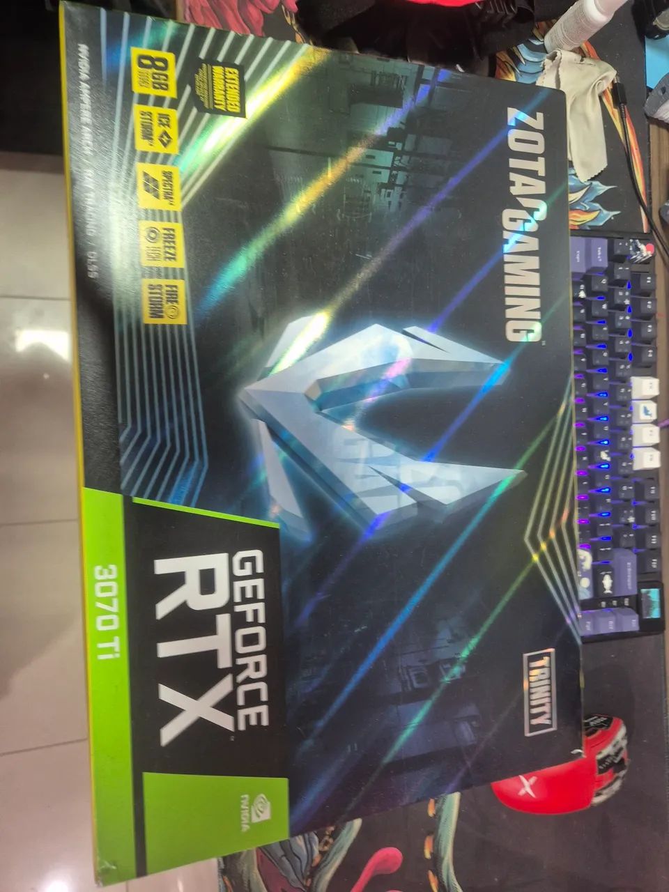 RTX 3070 TI ZOTACK TRINITY 8GB