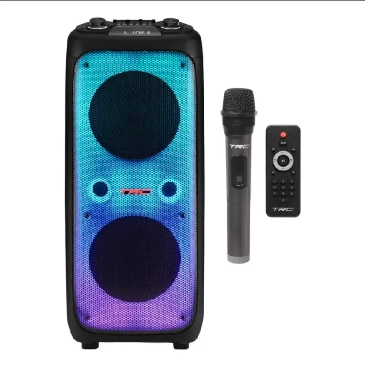 Caixa De Som Amplificada 1700w RMS Bluetooth Ct1700 Full TRC