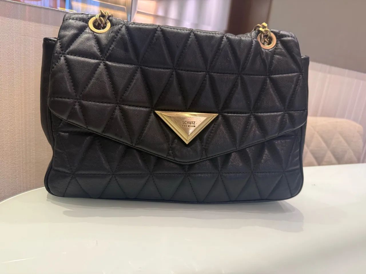 Bolsa couro tamanho médio Schütz  - Foto 2