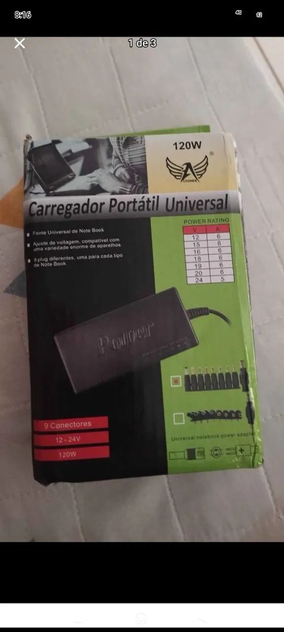Carregador notebook universal  - Foto 3