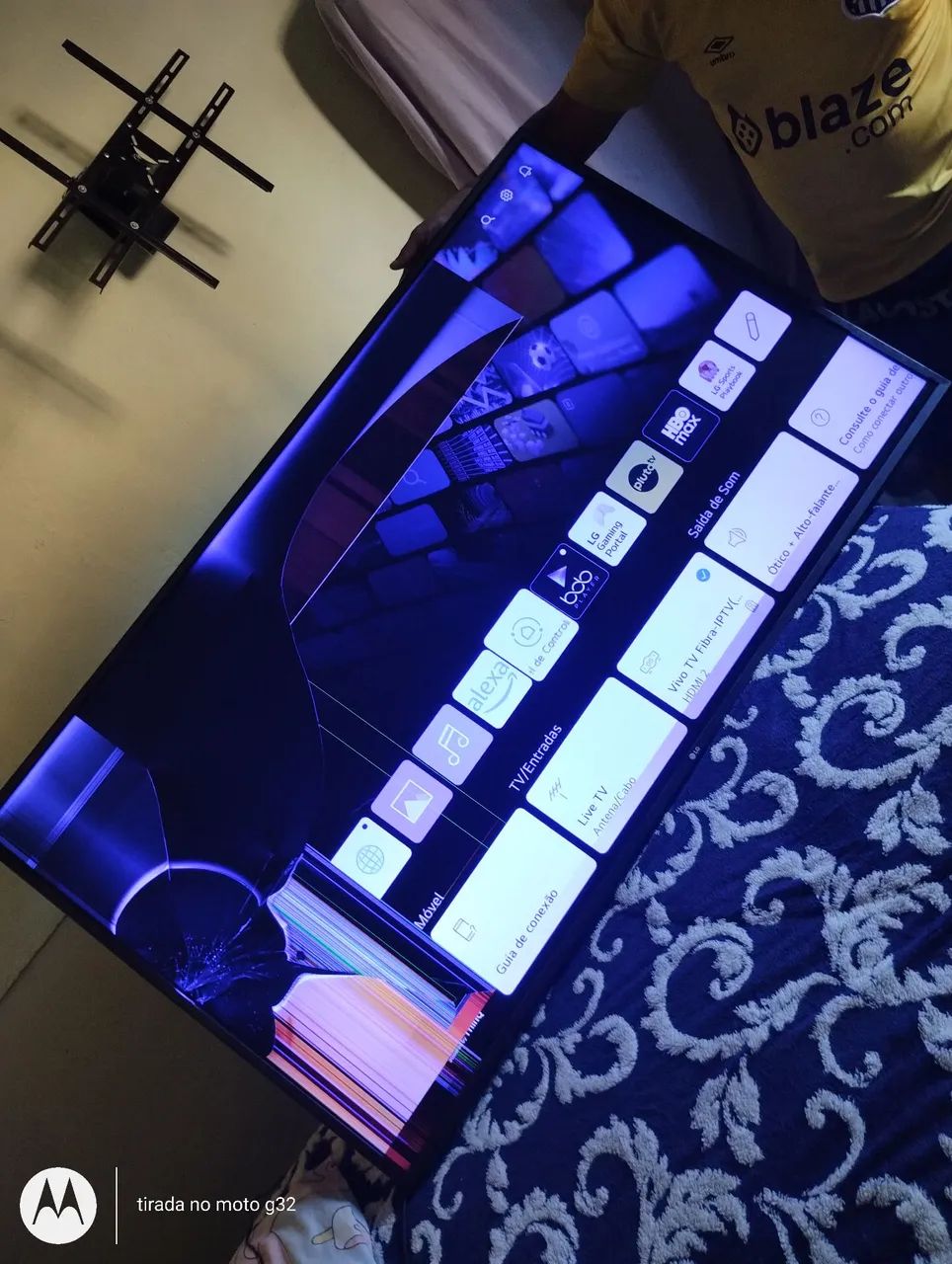 Smart tv LG 60 polegadas. 