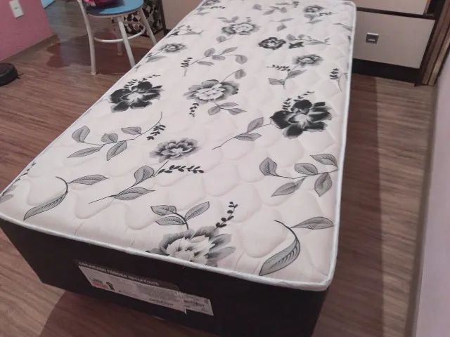 Cama Box Solteiro com Auxiliar  Ortobom