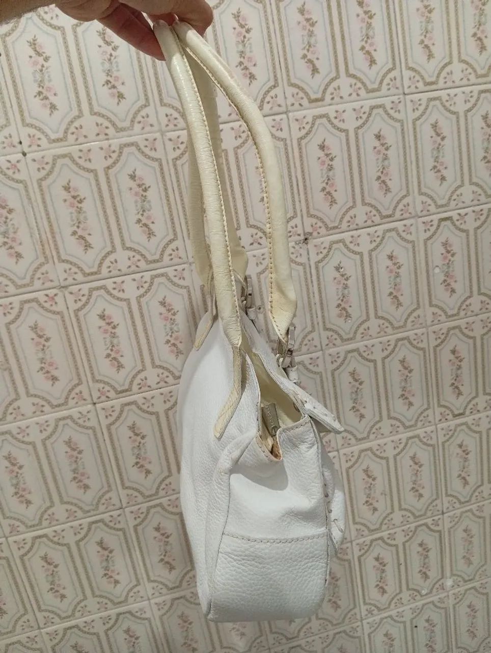 Bolsa em couro legítimo anos 2000 - Foto 4