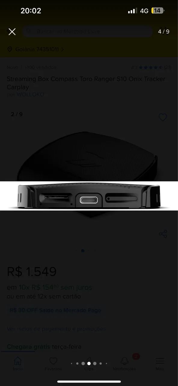 Car play automotivo/ streaming box. Faaftech - Foto 4