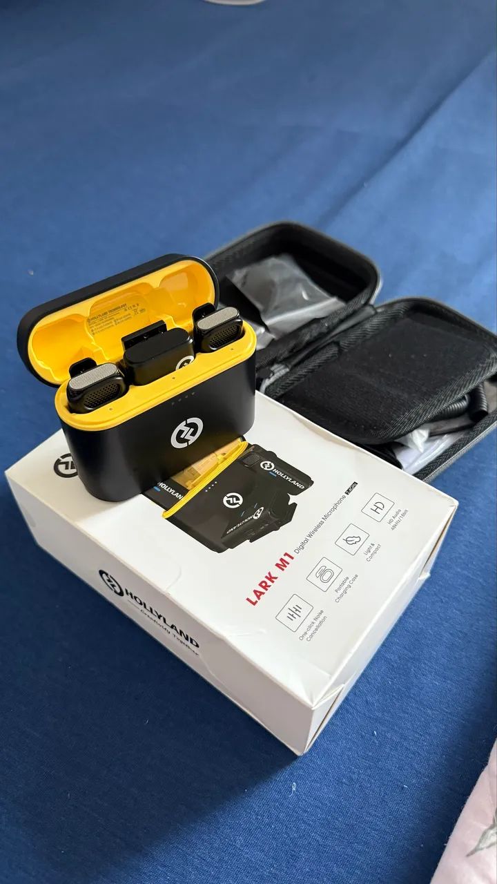 【新品未開封品】Hoolly land LARK M1 Microfone sem fio profissional HOLLYLAND LARK M1 - Acessórios de