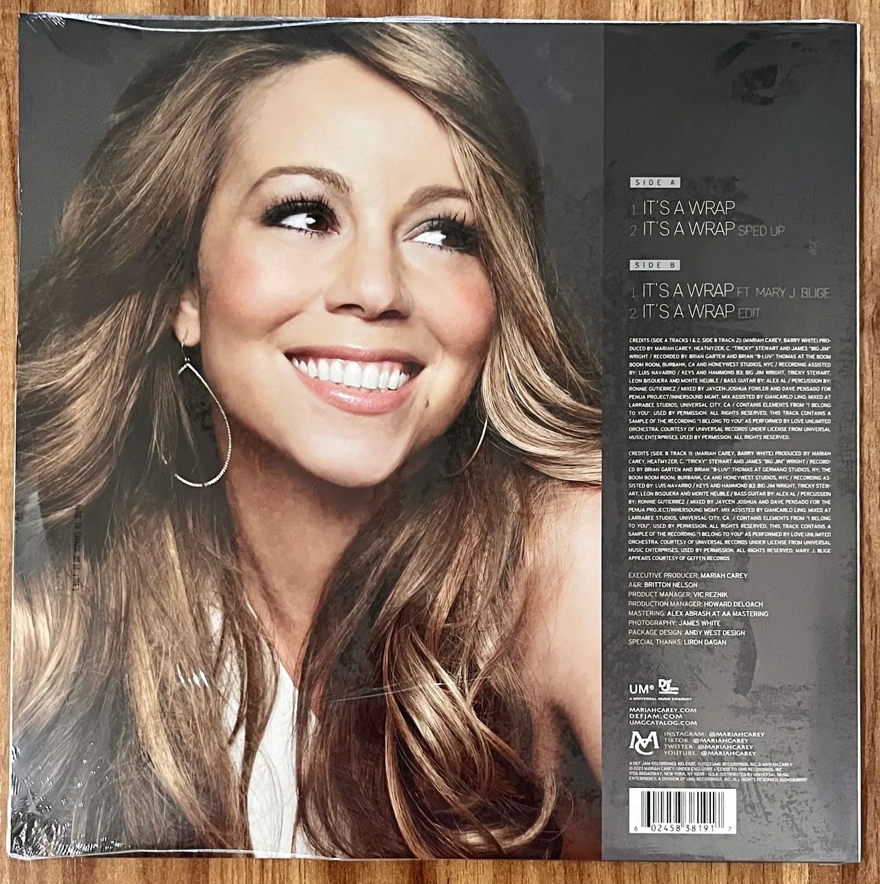 Mariah Carey Vinil It's A Wrap Lacrdo - Foto 3