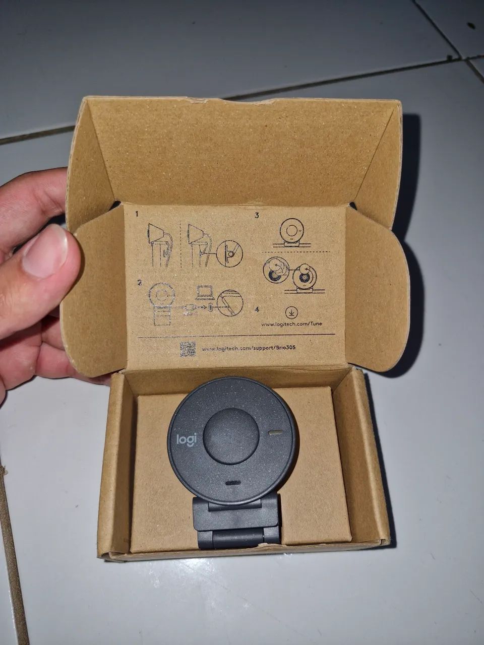 Câmera Logitech Brio 305 - Foto 3