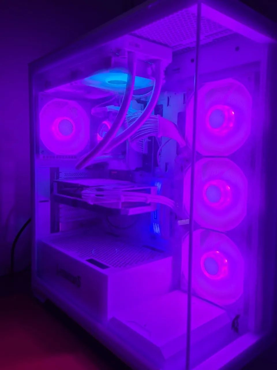 Pc gamer Branco, RTX 4060, I5 12400f, 32gb RAM - Foto 2