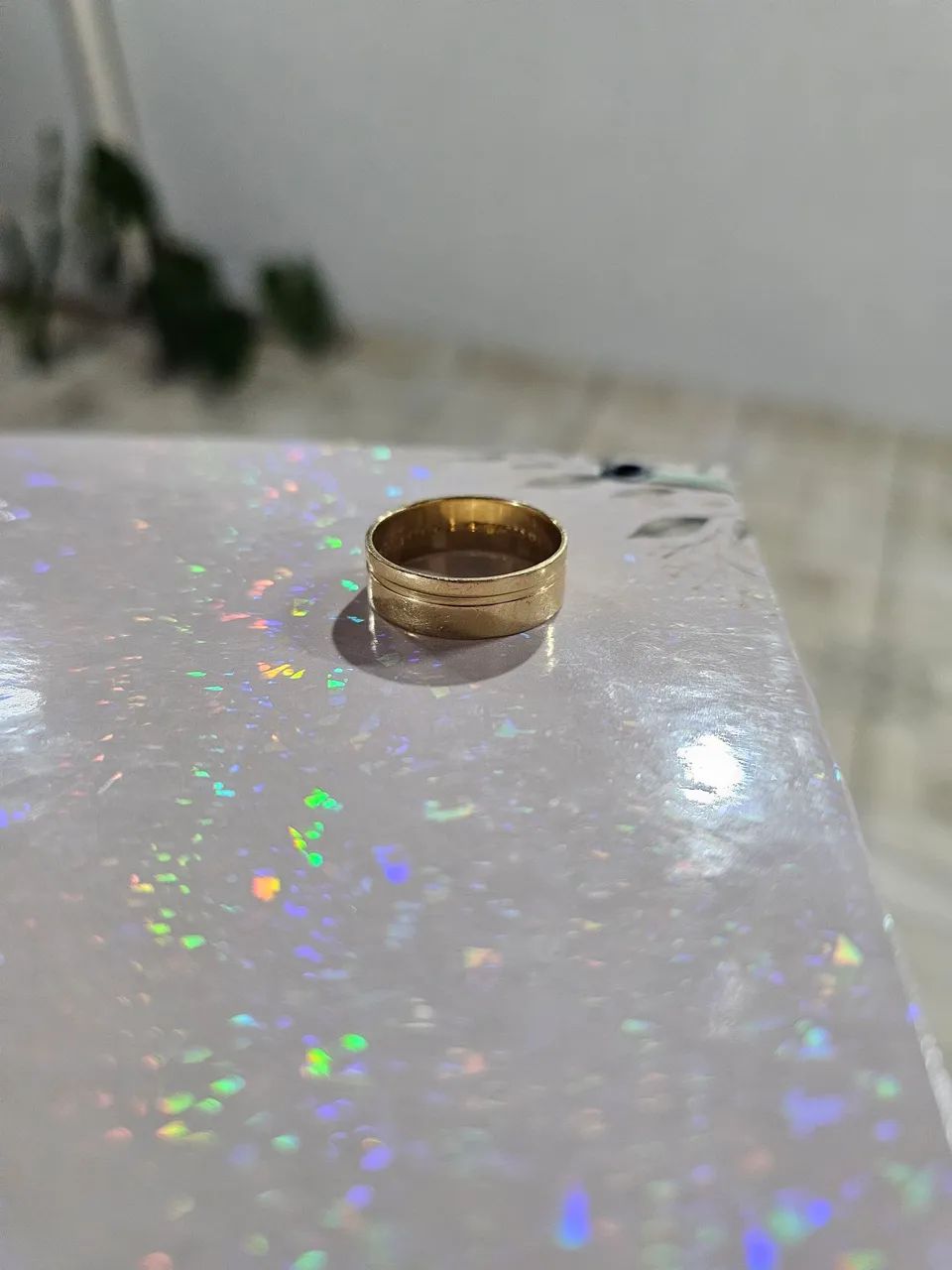 Aliança de ouro 18k - Foto 2