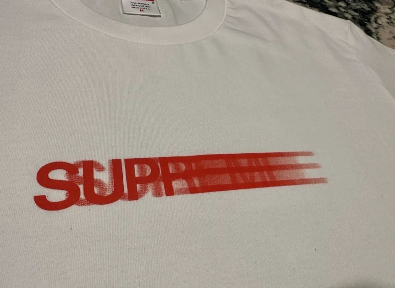 Camisa SUPREME motion branca