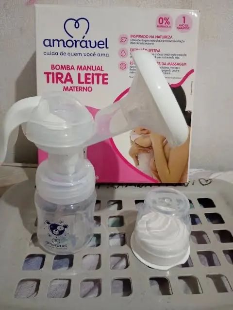 Bomba manual de tirar leite 