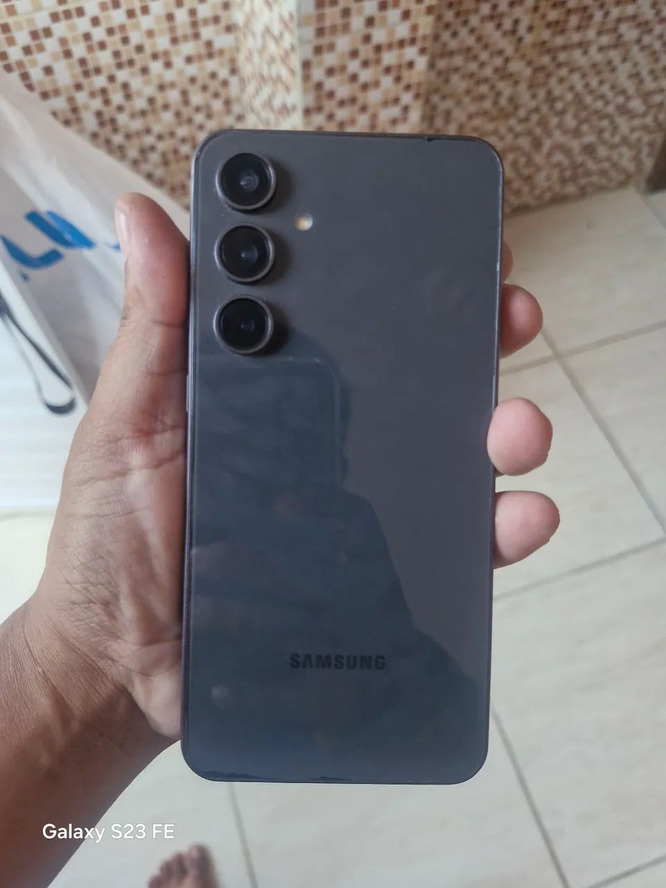S24 FE 5G 256 GB funcionando tudo  - Foto 3