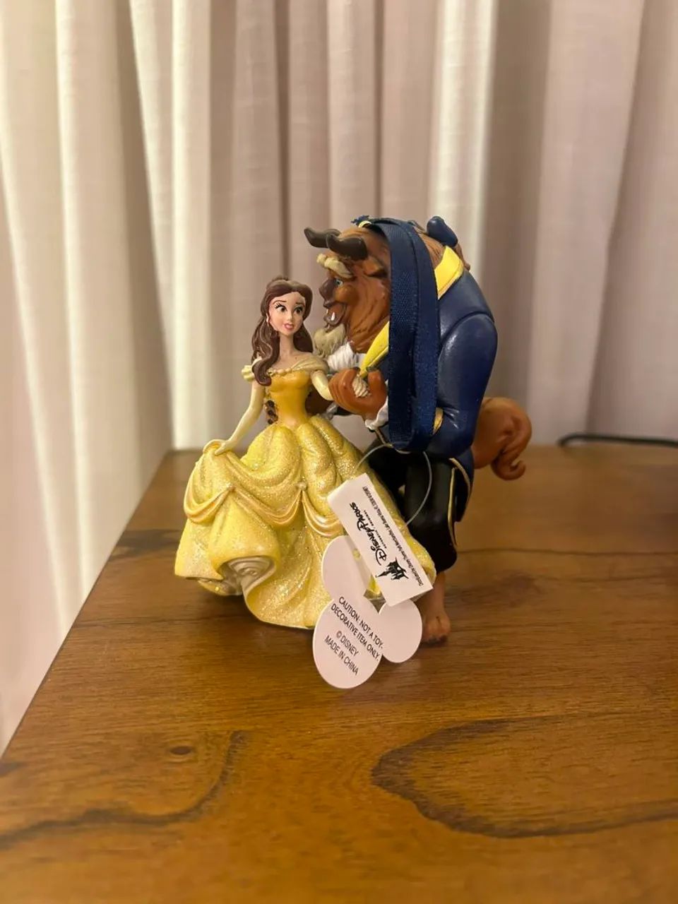 A Bela e a Fera Walt Disney Miniatura 