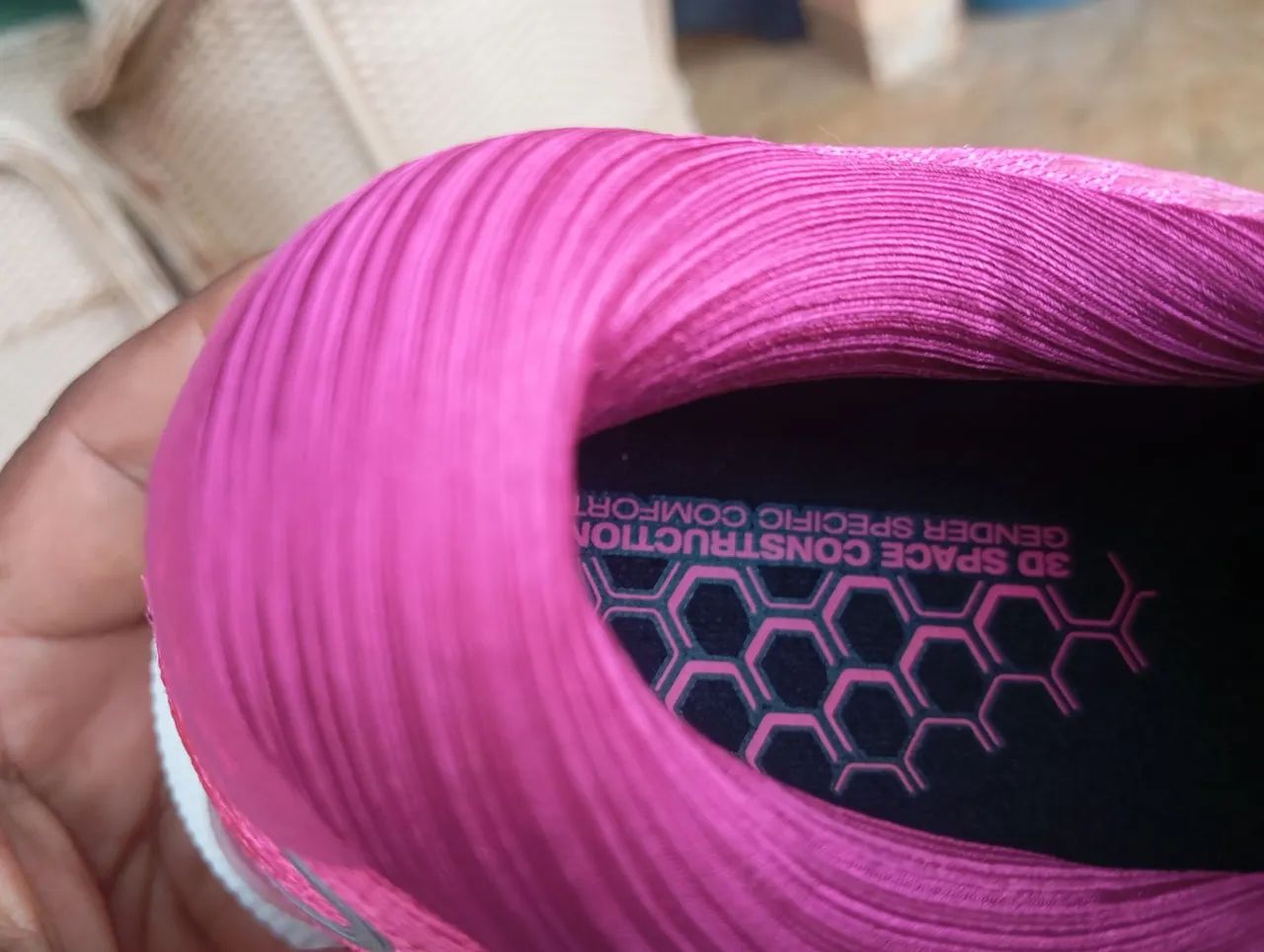 Tênis Asics gel nimbus 24 fuchsia red white  - Foto 3