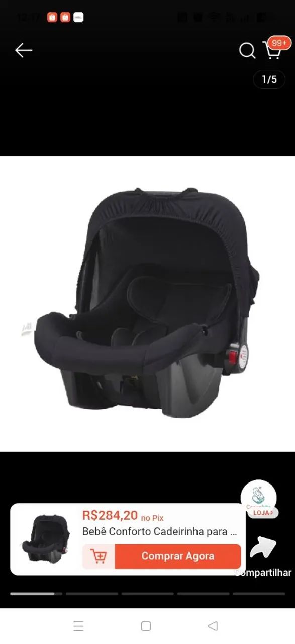 Vendo carrinho de bebê e bebe conforto  - Foto 4