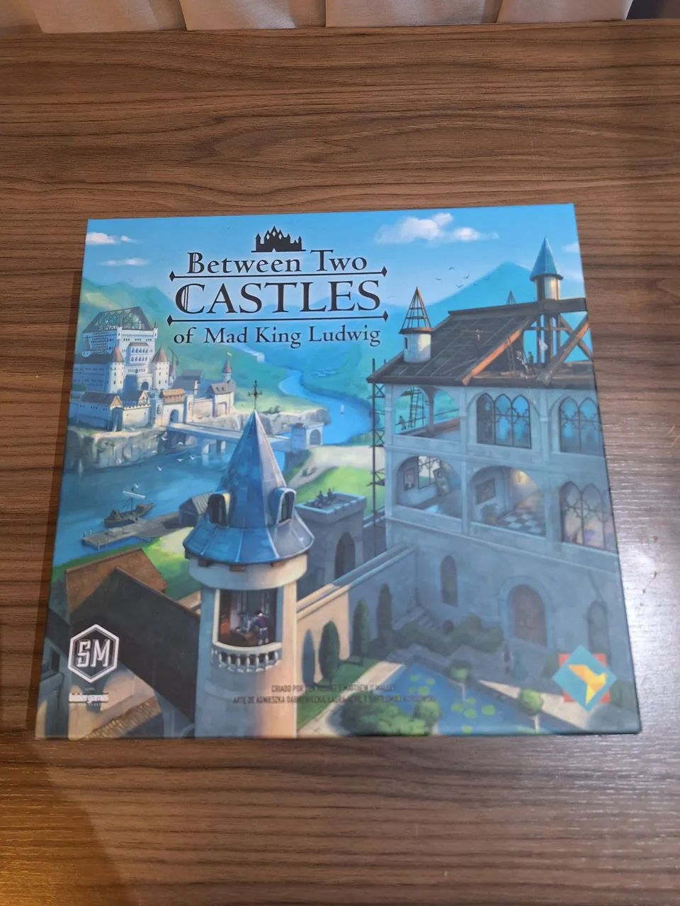 Jogo de tabuleiro Between two castles of mad king Ludwig