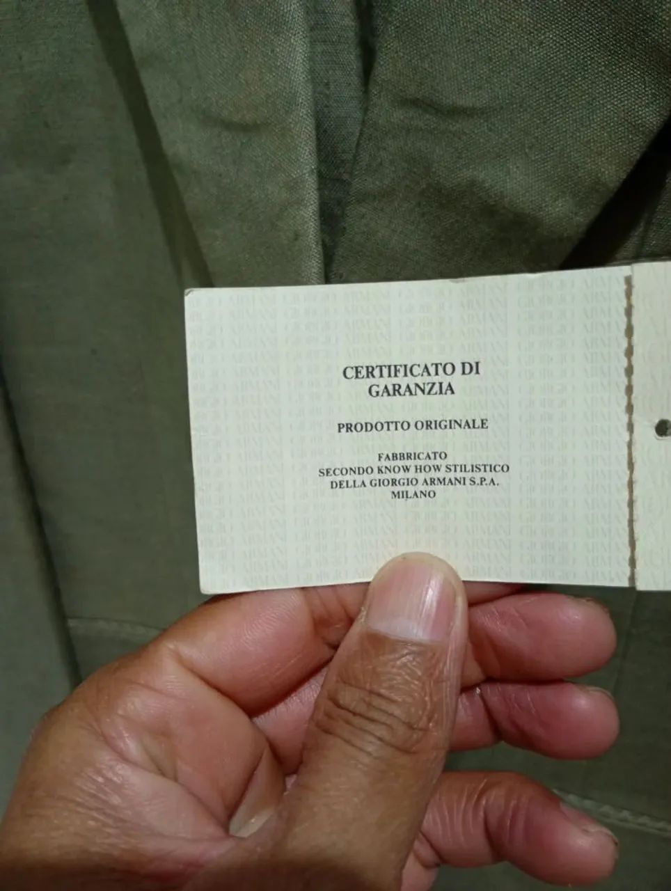 Terno masculino 
