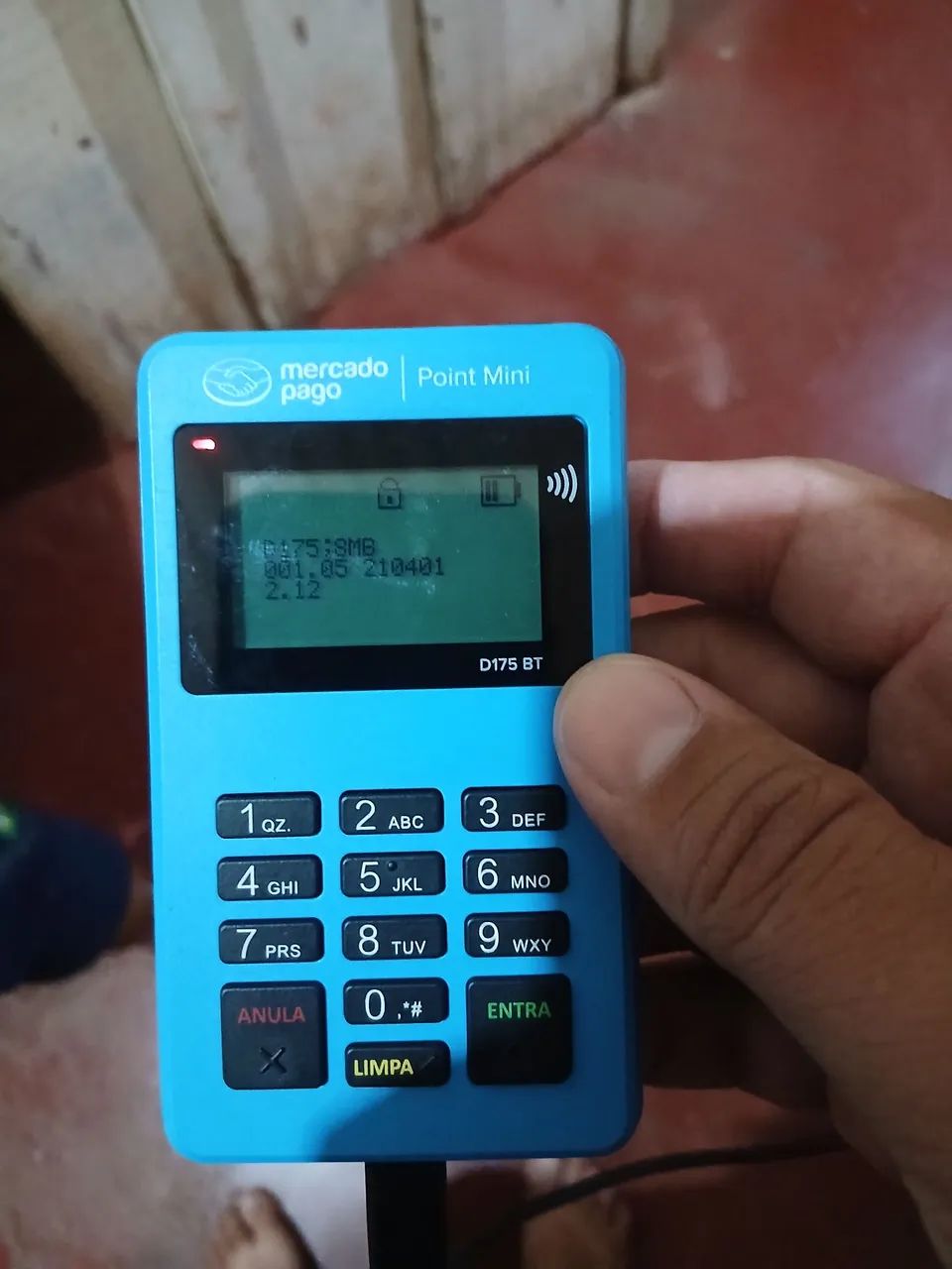 Máquina mercado pago 