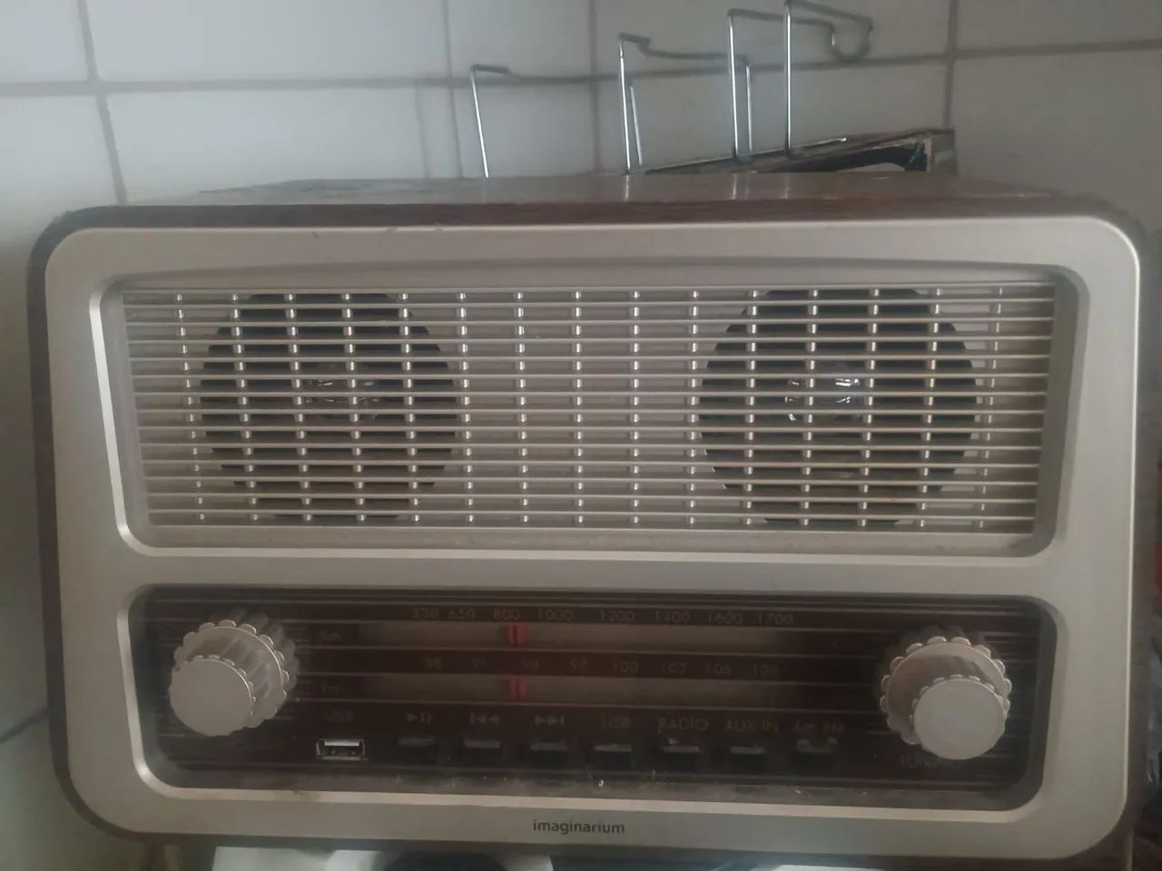Rádio AM FM retrô