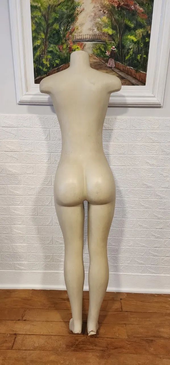 MANEQUIM FEMININO CORPO INTEIRO BEGE - SEM BASE - Foto 2