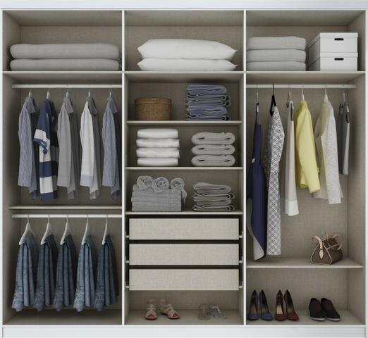 Guarda Roupas Jade 6 portas - R$1099,00 - Foto 2