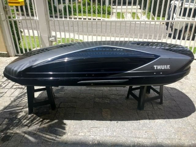 Locação de bagageiro de teto Thule - Foto 9